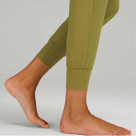 Lululemon Align Leggings High Rise Women’s Jogger Cropped Green Yoga Pants - Picture 6 of 16